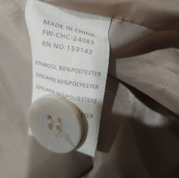 FRNCH Paris Oversized Blazer Jacket Size Small - Picture 8 of 8